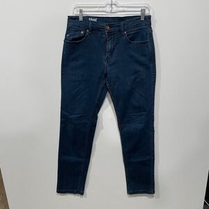 Mugsy Jeans Men's Studio Blues Slim Fit Dark Wash Denim Pants FLX3NSB-30x32